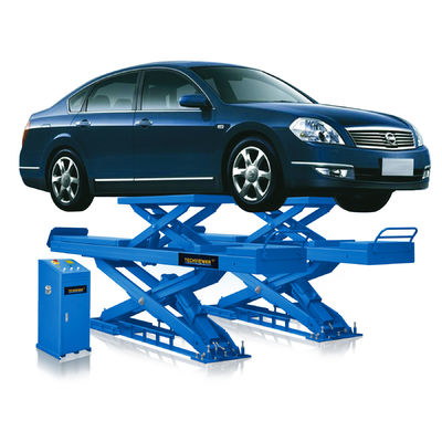 qualità  Hydraulic 3.5 Ton Garage Car Scissor Lift 1800mm Double Level Scissor Alignment Lift fabbrica