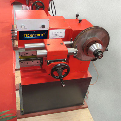 qualità  1.1KW Industrial Dia 400mm Automotive Brake Disk Lathe 0.16mm/R Feeding Capatcity fabbrica